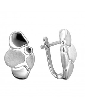 Серьги из серебра 925 пробы без вставок 01С7512889
