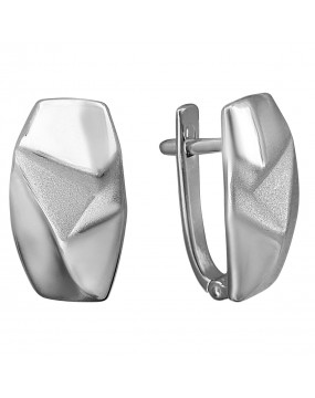 Серьги из серебра 925 пробы без вставок 01С7512892
