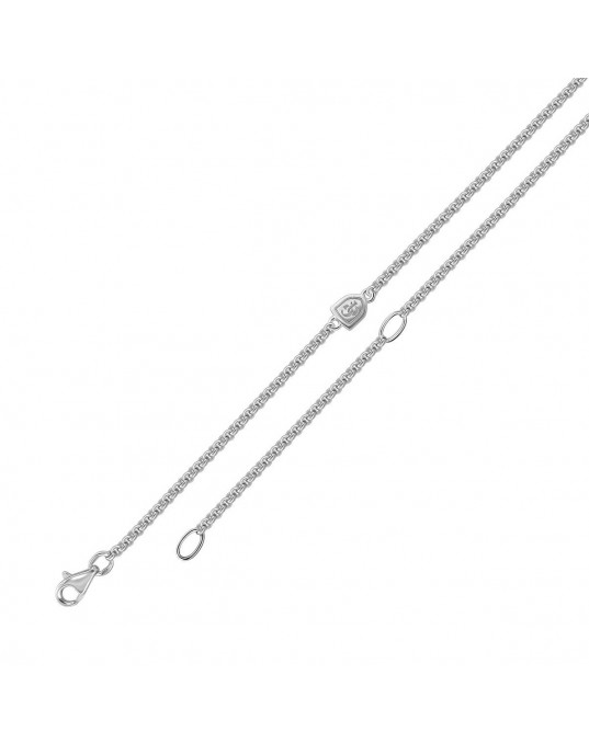 Цепь из белого золота 585 пробы 01Ц0208285G
