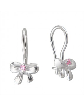 Серьги из серебра 925 пробы с фианитами 01С254985-1