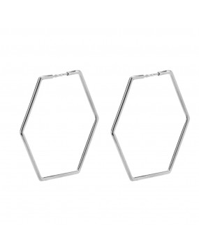 Серьги из серебра 925 пробы без вставок 01С0513214